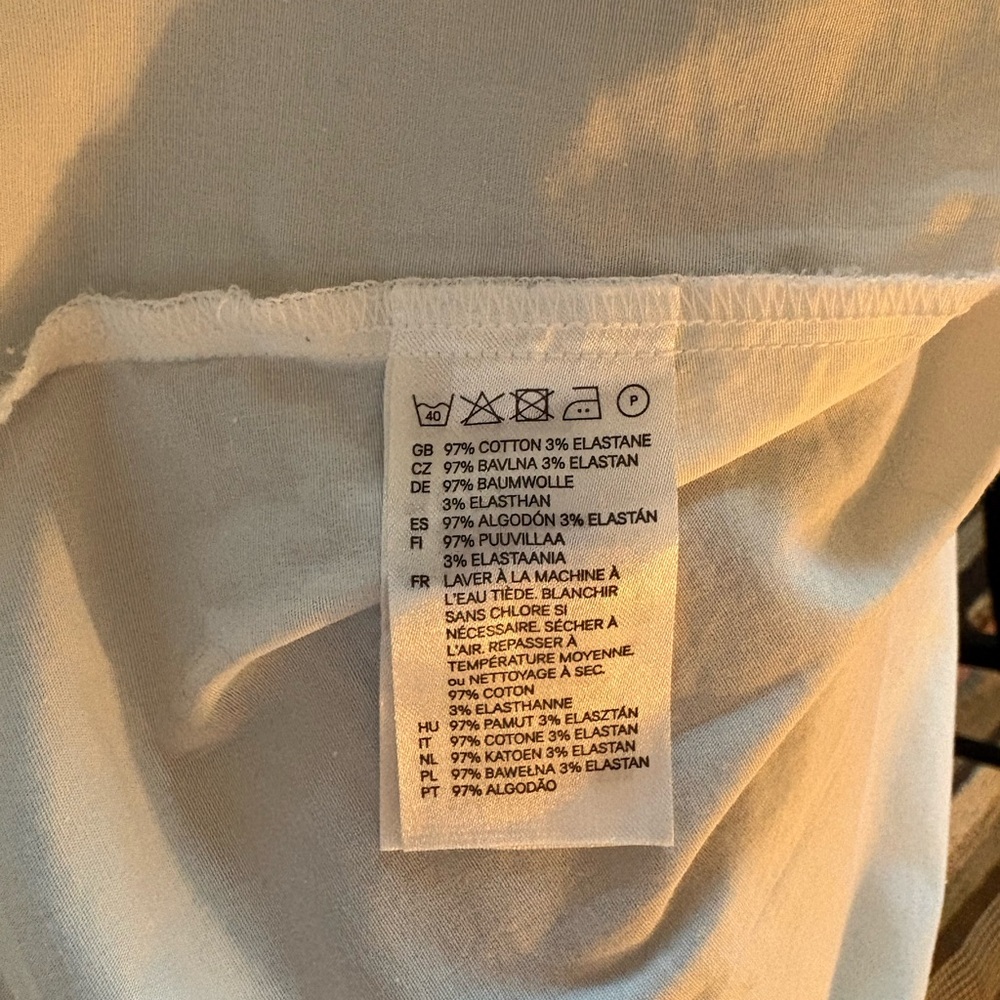 H&M BUTTON DOWN SHIRT DRESS - Picture 7 of 7